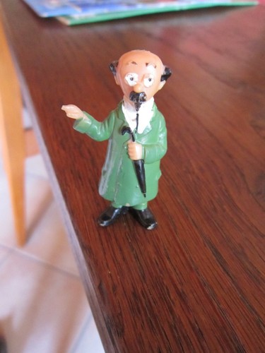 Figurine tintin professeur - tintin, le