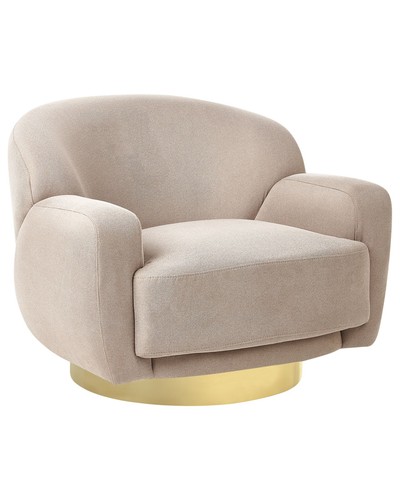 Fauteuil incurvé glam style - fauteuil,