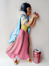 Grand Celluloid Blanche Neige en Relief 49Cm Walt Disney Productions Snow White
