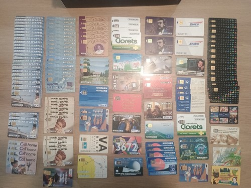 Lot télécartes 200 - , cartes