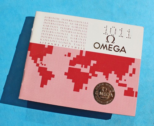 Omega document livret garantie - omega,