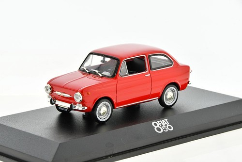 Fiat 850 red 1964 norev - fiat,