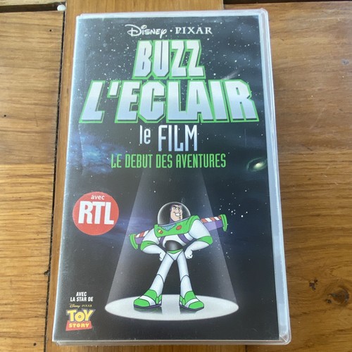 Disney pixar vhs buzz - disney,
