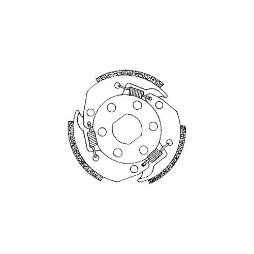 Embrayage complet girante - de,