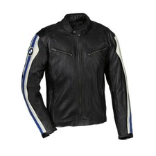 Hommes BMW Veste en Cuir de Motard Veste en Cuir de Moto Veste Motard en Cuir 50