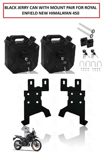 Jerrycan noir avec - , et