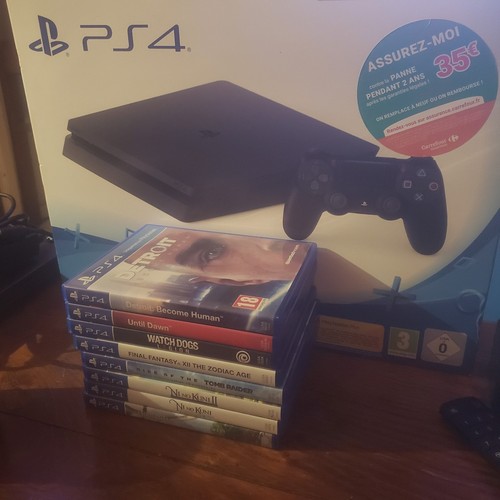 Ps4 slim 500 comme neuve - ps4,