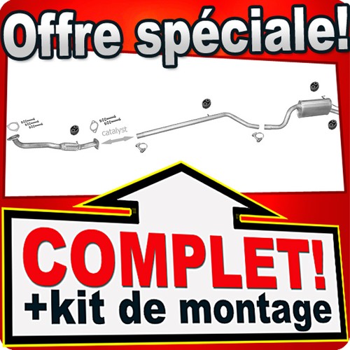 échappement pour fiat punto - Échappement,