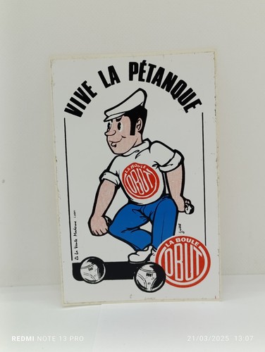 Autocollant sticker vintage - /,