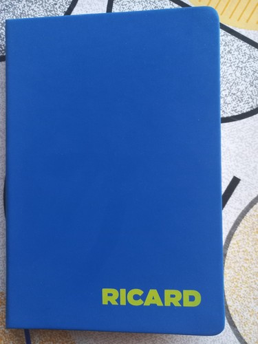 Carnet notes ricard - carnet, de