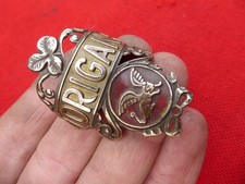 Ancienne Plaque  de Vélo