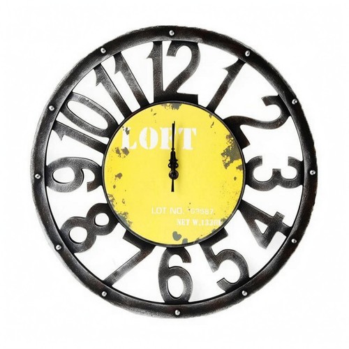 Horloge murale ronde chiffres - horloge,