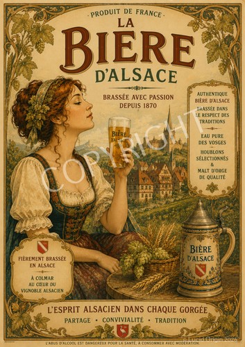 Photo bière alsace - a4,