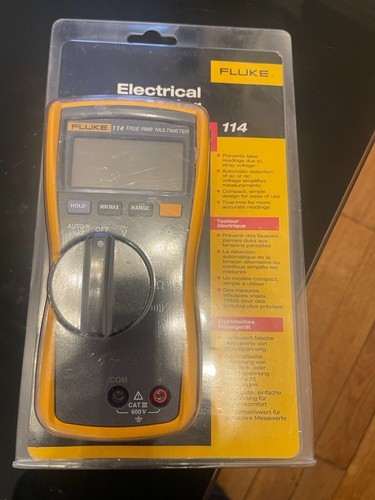 Electrical meter fluke - meter, 114 