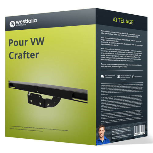 Attelage pour crafter type - pour,