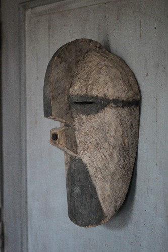Masque songye kifwebe - du, congo