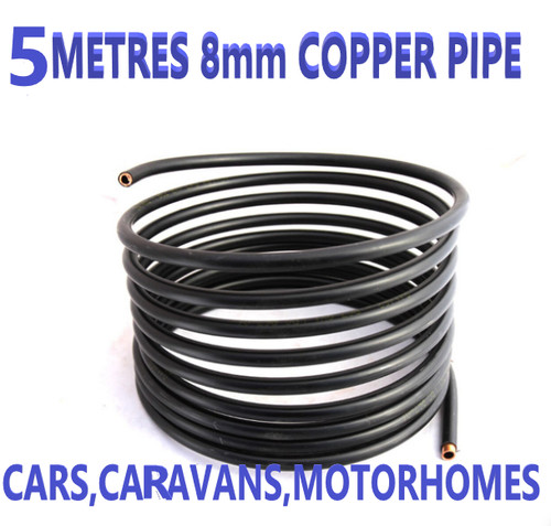 Tube cuivre enduit - tube, 8mm