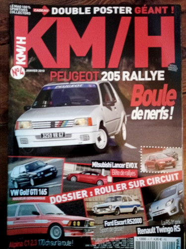 205 rallye golf - km/h, 4