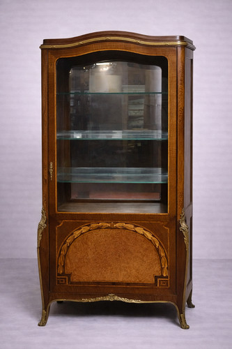 Vitrine marquéterie de - vitrine,