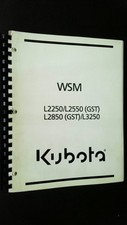 Kubota L2250 L2550 L2850 L3250 Workshop Service Manual WSM
