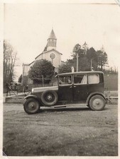 OLD PHOTOGRAPH CIRCA 1930 VINTAGE CAR CITROEN B14?