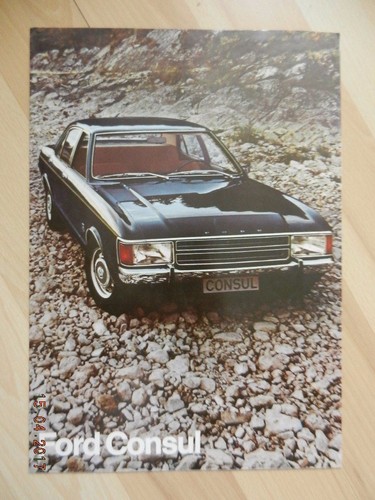 Catalogue ford consul 1970 - catalogue,