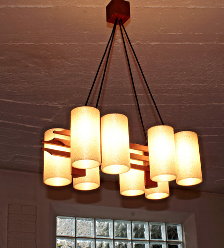 Lustre scandinave teck - scandinave, et