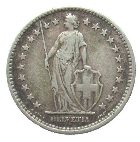 Suisse argent francs 1914 - 1914, b