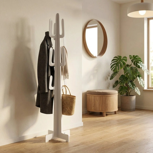 Porte manteau sur pied - sur, cactus