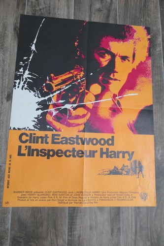 Affiche inspecteur harry - affiche,