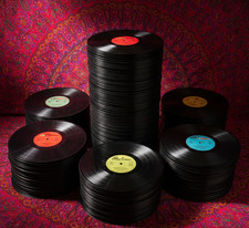 Lot de 20 disques Vinyles 33