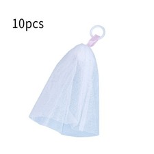 10pcs moussant net poche bain