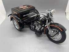 Franklin Mint Harley-Davidson Service Car 1:10 Diecast Scale Trike Motorcycle