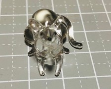 Mouse Glass Figurine, Decorative Glass Mouse, Used, Collectible