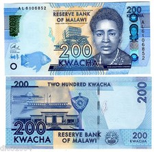 MALAWI Billet 200 KWACHA 2016 PNL NEW NOUVEAU ROSE CHIBAMBO / PARLEMENT NEUF UNC