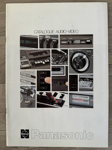 Vintage catalogue audio video - vintage, audio-video