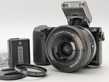 Appareil photo numérique Sony Alpha NEX-5T 16,1 MP noir 16-50 mm [N. MINT SC:...