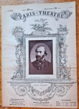 Photoglyptie H Mayer - Octave FEUILLET Revue Paris Théâtre 1876 - Author Dramatiq