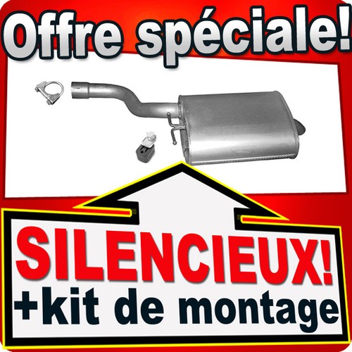 Silencieux arriere pour bmw - silencieux,