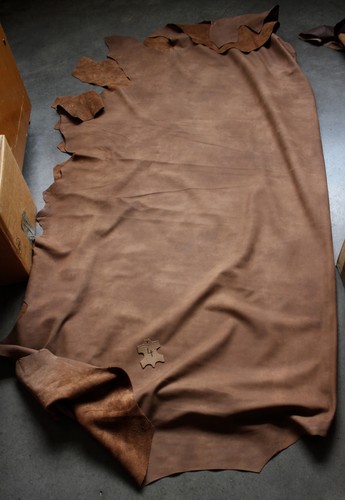 Peau cuir vache en - en, nubuk
