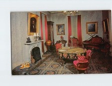 Postcard Library Village Louis Prairie du Chien Wisconsin USA