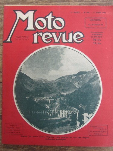 Ancienne revue moto - revue, n°
