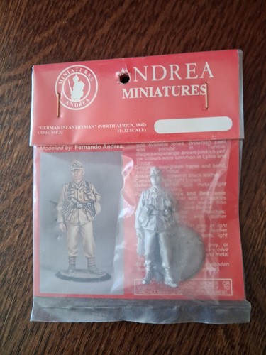 Andrea miniaturas 54mm soldat - andrea,