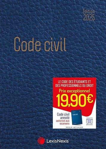 Code civil 2025 jaquette - code,
