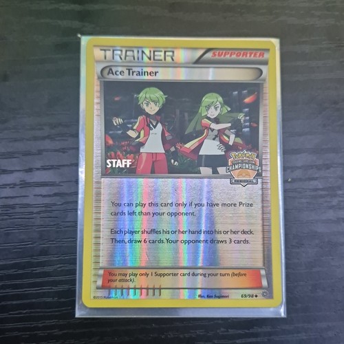 Pokémon ace trainer staff - pokémon,