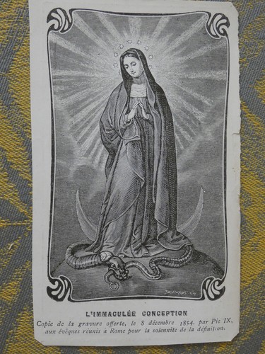 Image pieuse immacule - image, l'immacule