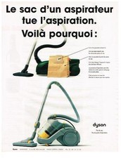 ADVERTISING 1997 DYSON VACUUM CLEANER