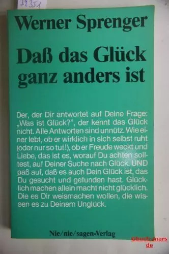 Dass das glück ganz - das,