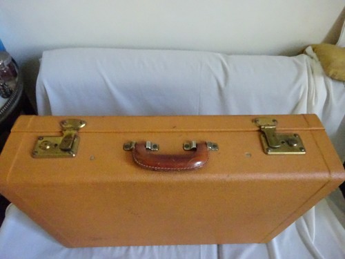 Valise ancienne noir - ,