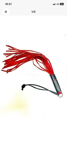 Martinet cuir noir rouge - cuir,,